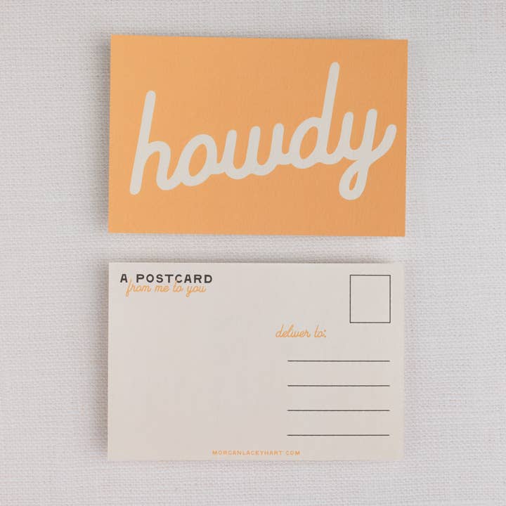Morgan Lacey Hart - Vente Cartes postales - Cartes postales Howdy6