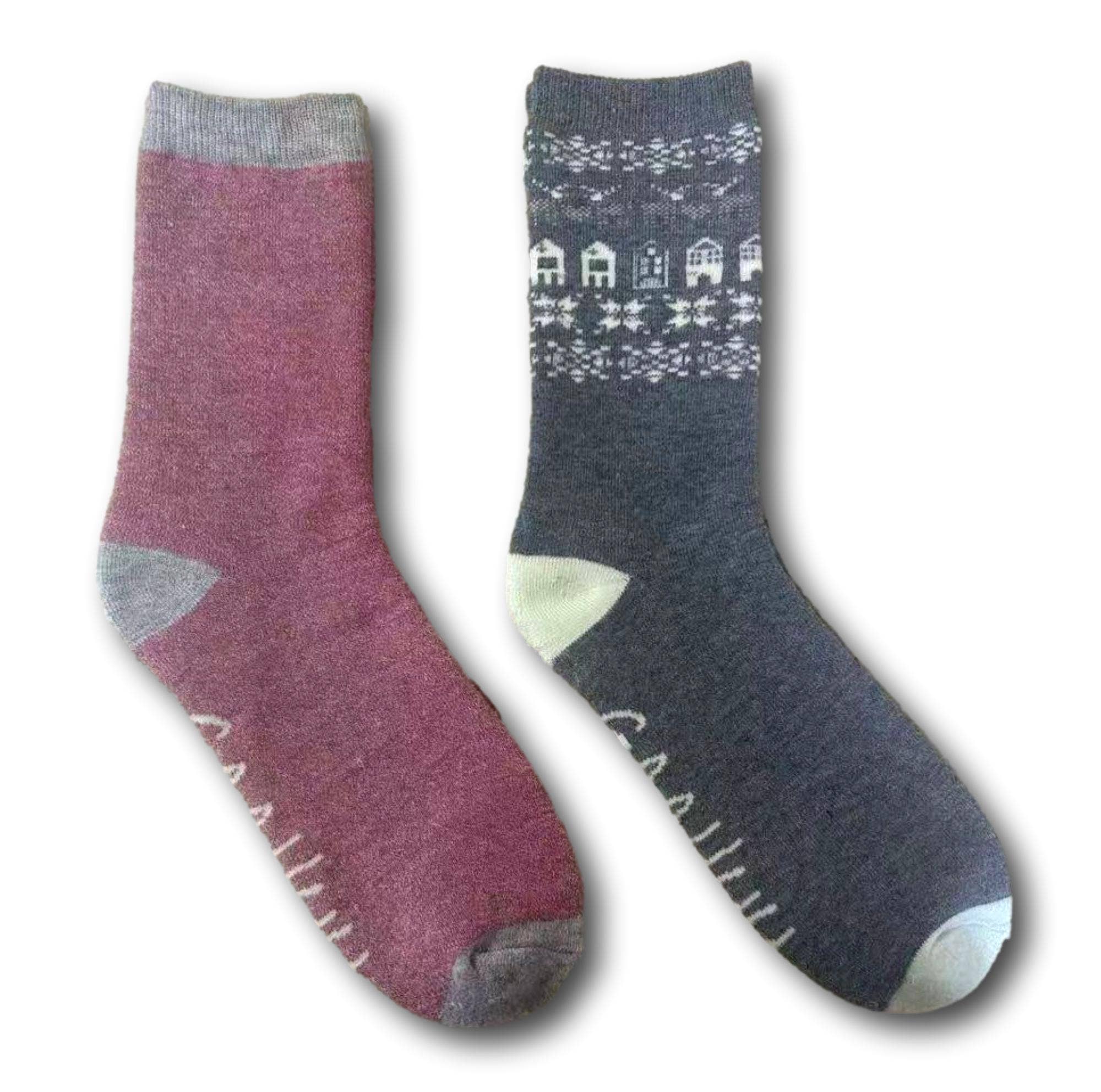 gaahuu - Vendita all'ingrosso Calzini - Donna - Calze termiche imbottite da donna 1,6 tog per stivali - confezione da 2 paia16