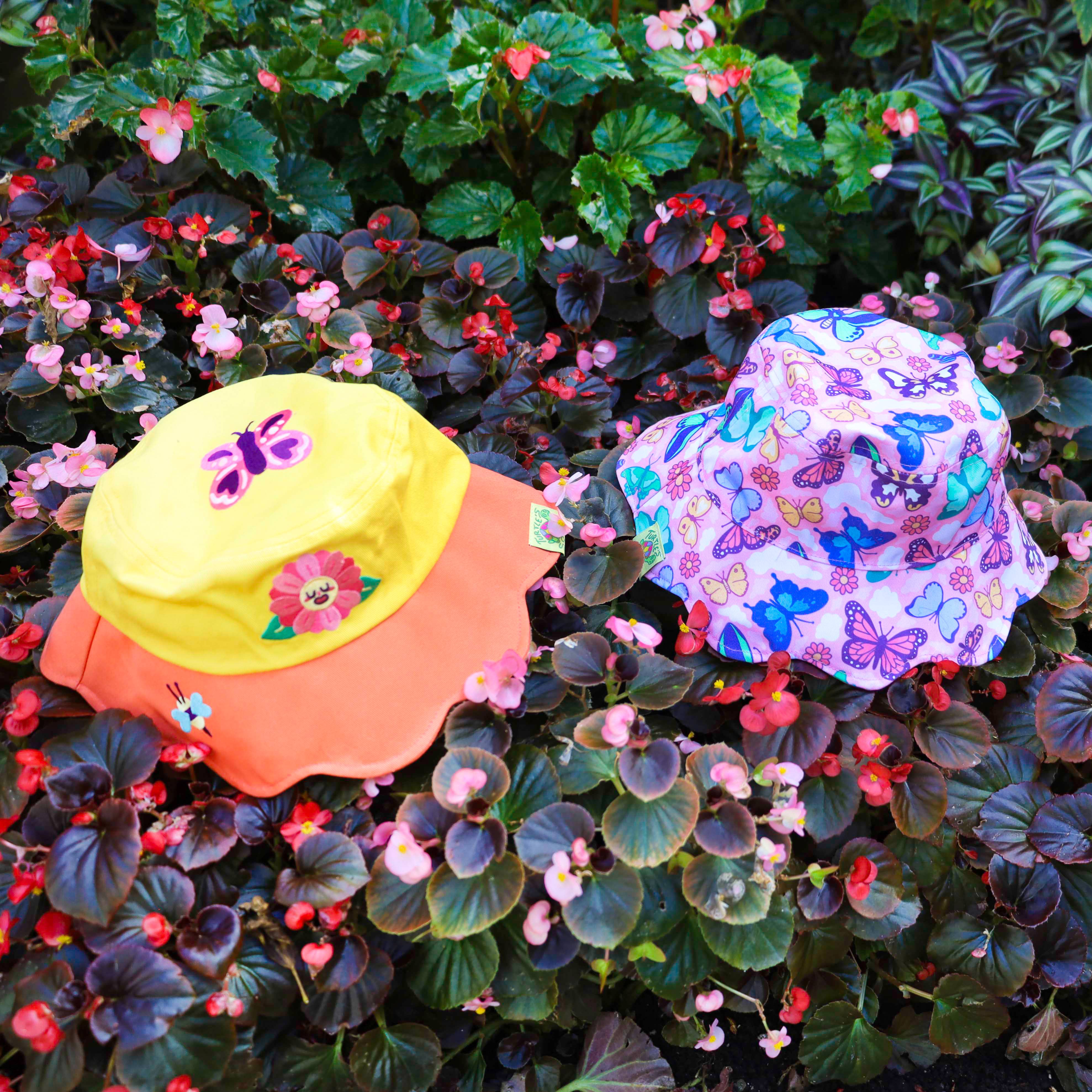 Turtle's Soup - Wholesale Bucket Hat - Women's - Butterfly x Moth Reversible Bucket Hat3