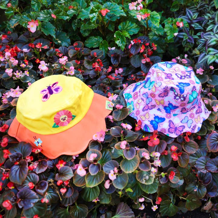 Turtle's Soup - Wholesale Bucket Hat - Women's - Butterfly x Moth Reversible Bucket Hat3