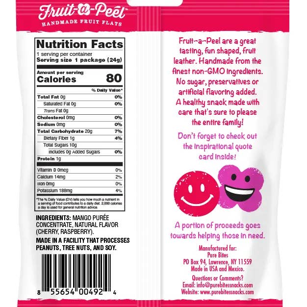 Fruit-a-Peel - Wholesale Fruit Snacks - Fruit-a-Peel Sweet Melon Medley Fruit Flats