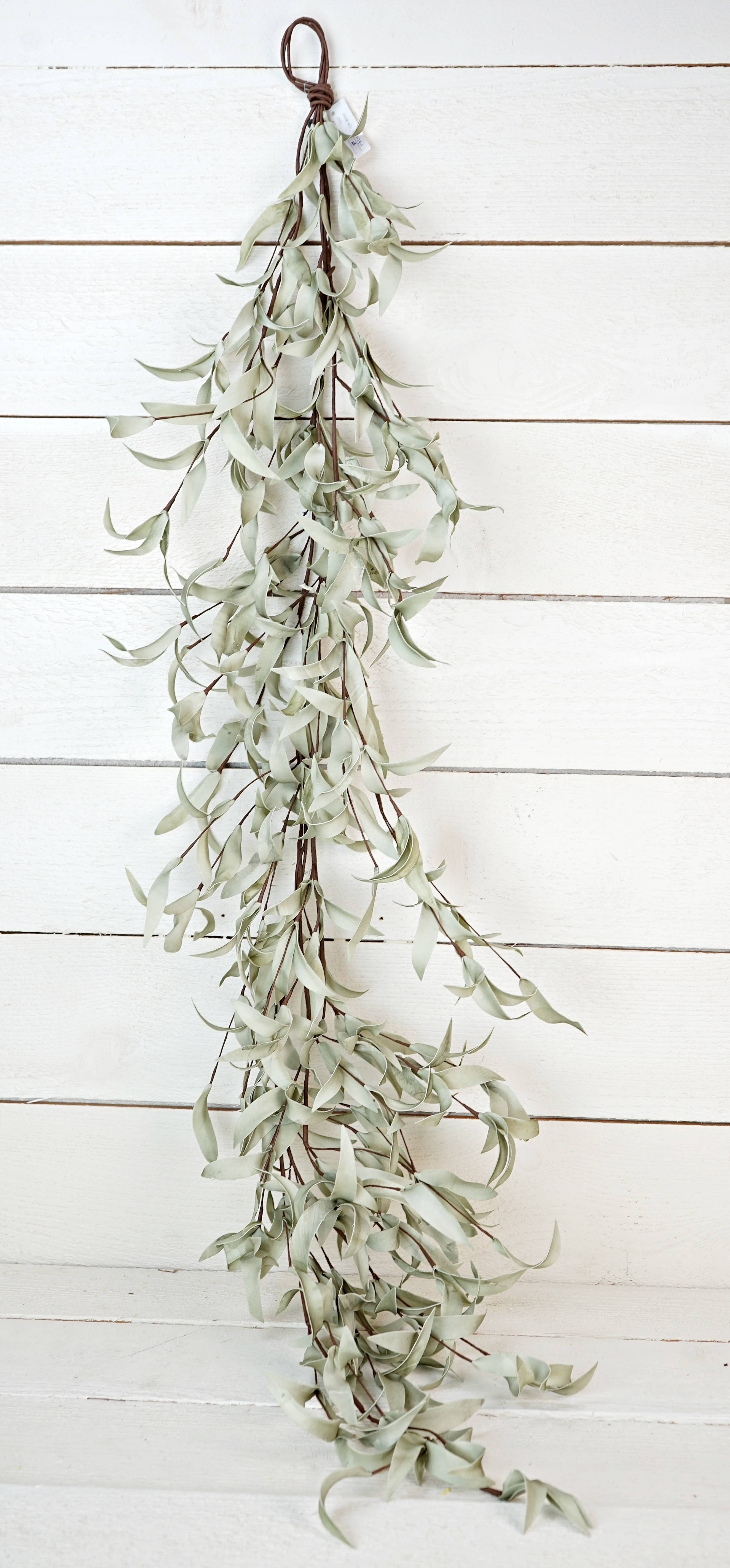 Holiday Depot Inc. - Wholesale Bunting/Garland - ISB72661- 4.5ft Flocked Herb Leaves Garland2