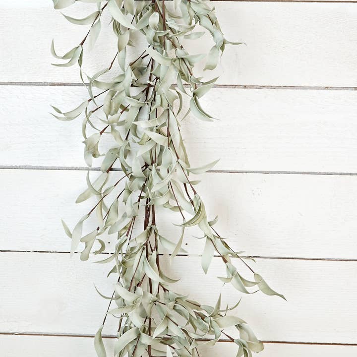 Holiday Depot Inc. - Wholesale Bunting/Garland - ISB72661- 4.5ft Flocked Herb Leaves Garland2