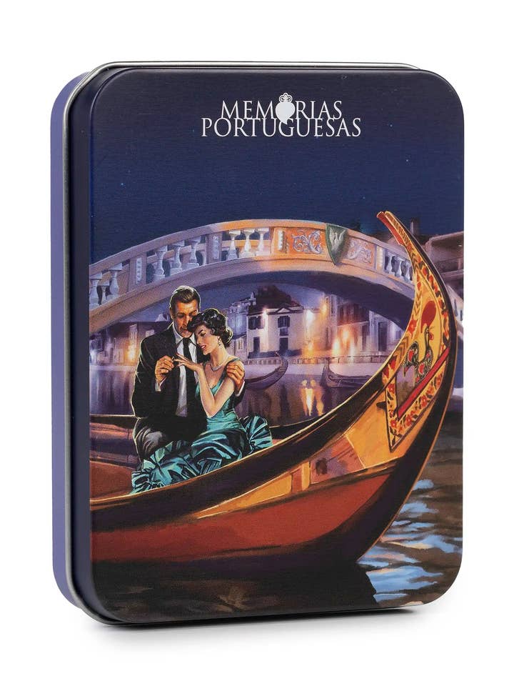 "Aveiro" Chocoladetrommel - 50g voor wholesale door Nómada Chocolates