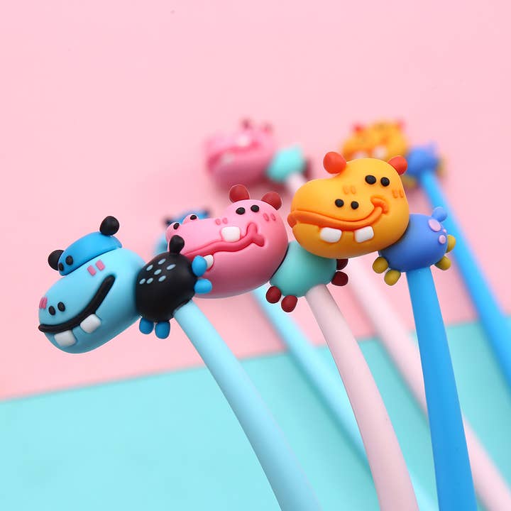 BCmini - Wholesale Pen - 22677 HIPPO WIGGLE GEL PEN-361