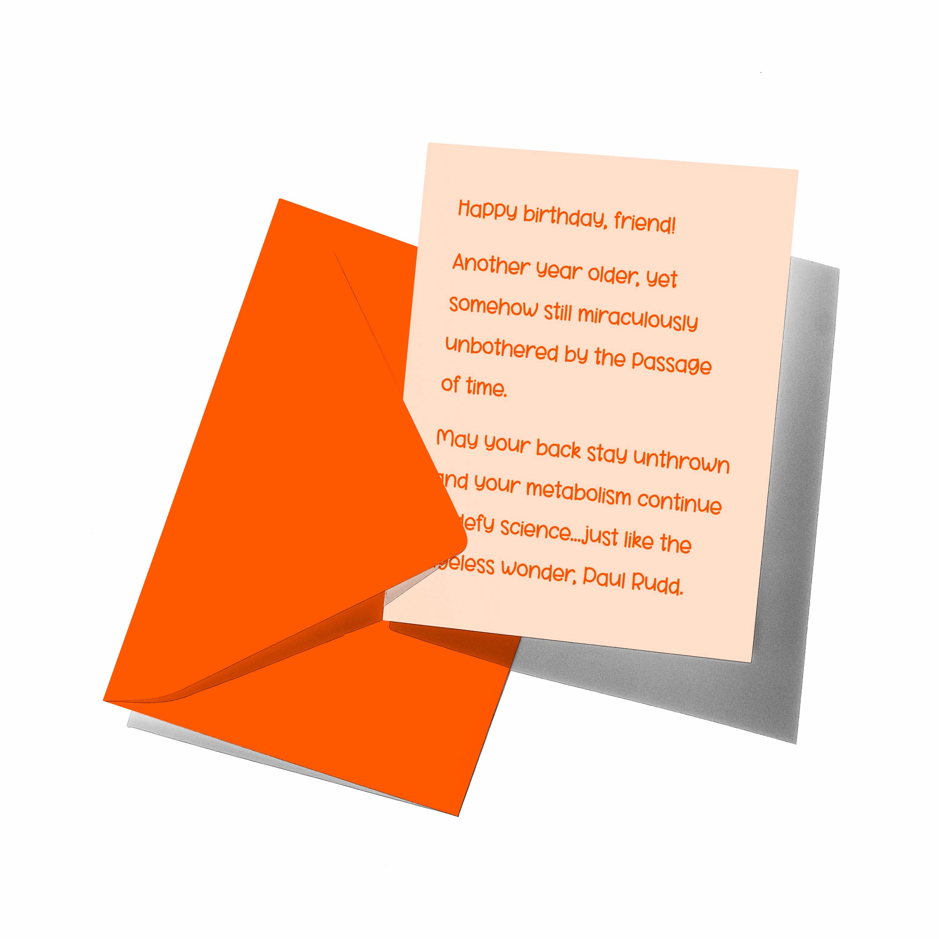 La Folie Press - Wholesale Birthday Card - Ageless Wonder Funny Pop Culture Birthday Greeting Card4