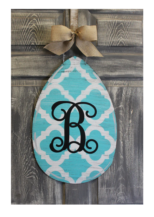 Steel Southern Designs - Wholesale Door Hanger - Outdoor Metal Art Egg4
