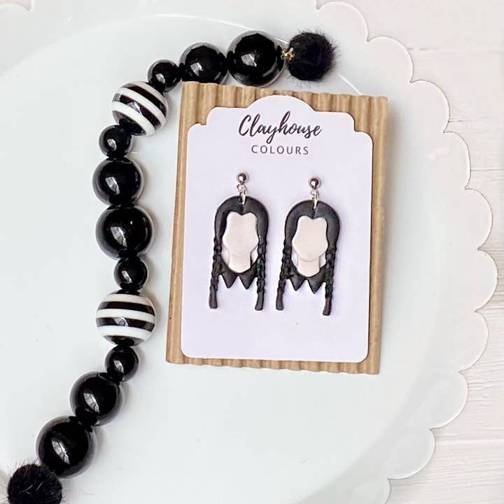 Clayhouse Colours - Wholesale Dangle Earrings - Spooky Season Clay Earrings
