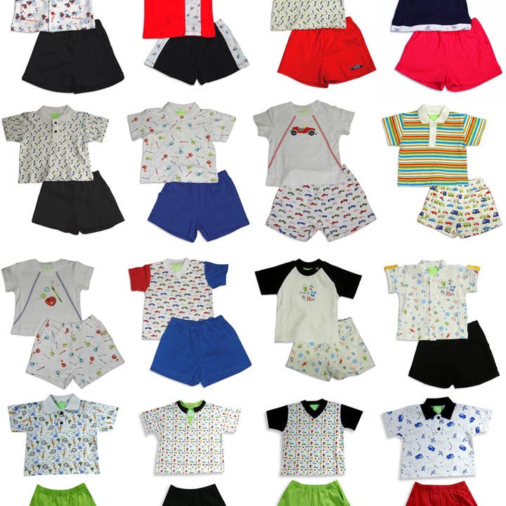 Snopea Ensemble short en coton pour bébé nouveau-né garçon pour la vente par Eastern Off Price