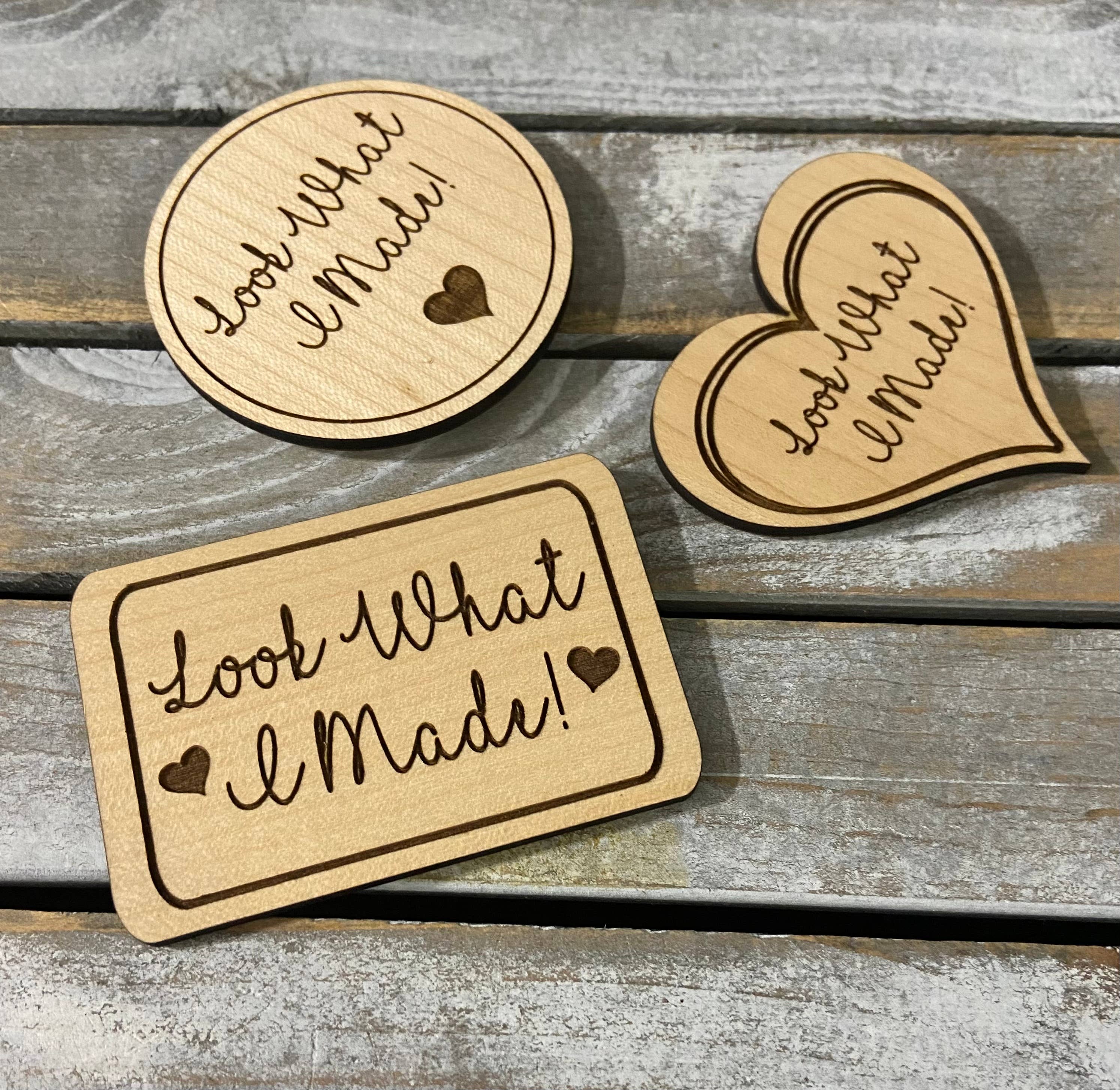 Chickadee Creations - Vente Aimants - Aimant Look What I Made pour réfrigérateur, présentoir d'œuvres d'art pour enfants (3)1