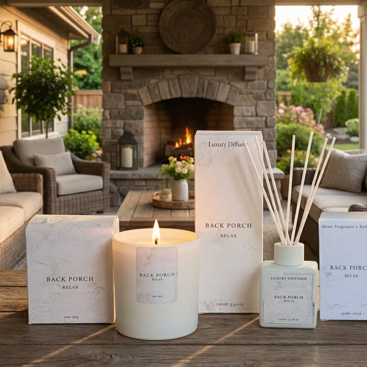 Back Porch - Luxury Diffuser for wholesale by Scents of Sicily