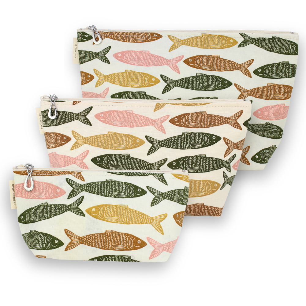 Dana Herbert – bolsa de maquilhagem e cosméticos por atacado – Conjunto de Bolsas de Maquilhagem - P, M, + G (Poupe 2,00 $)10