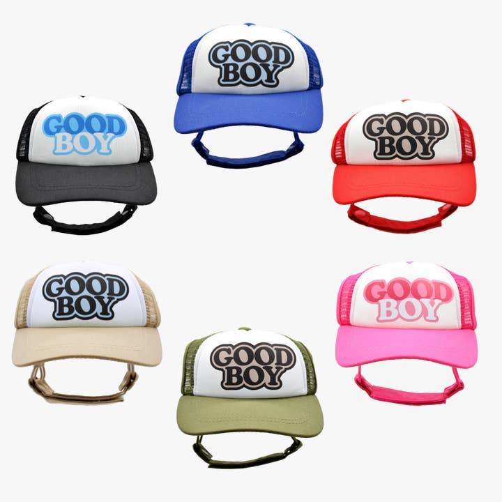 PupLid - Wholesale Pet Hat - Dog - Good Boy | Trucker Hat for Dogs0