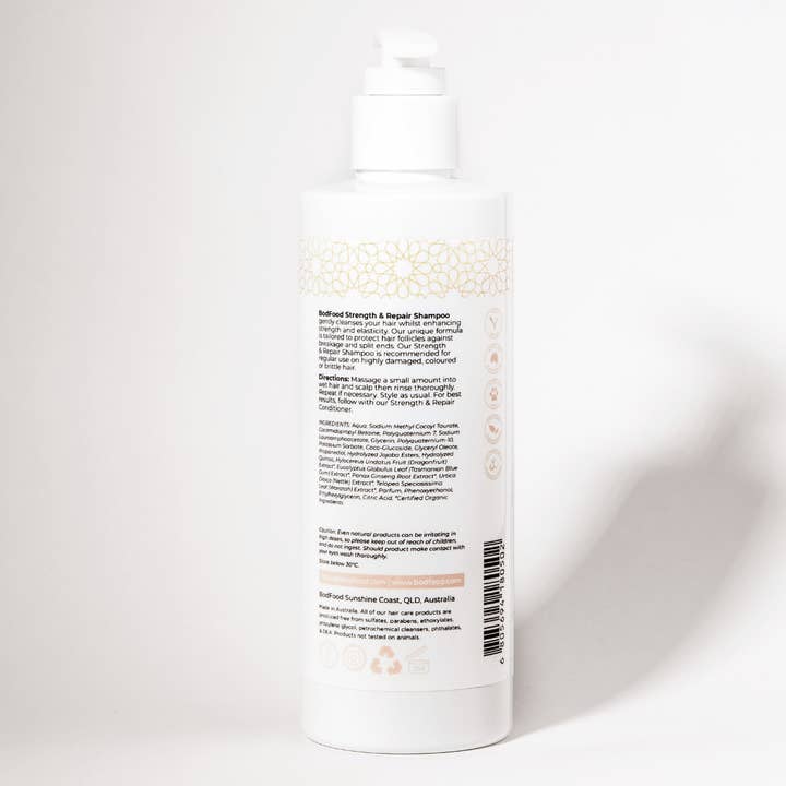 BODFOOD - Wholesale Hair shampoo - Strength & Repair Shampoo3