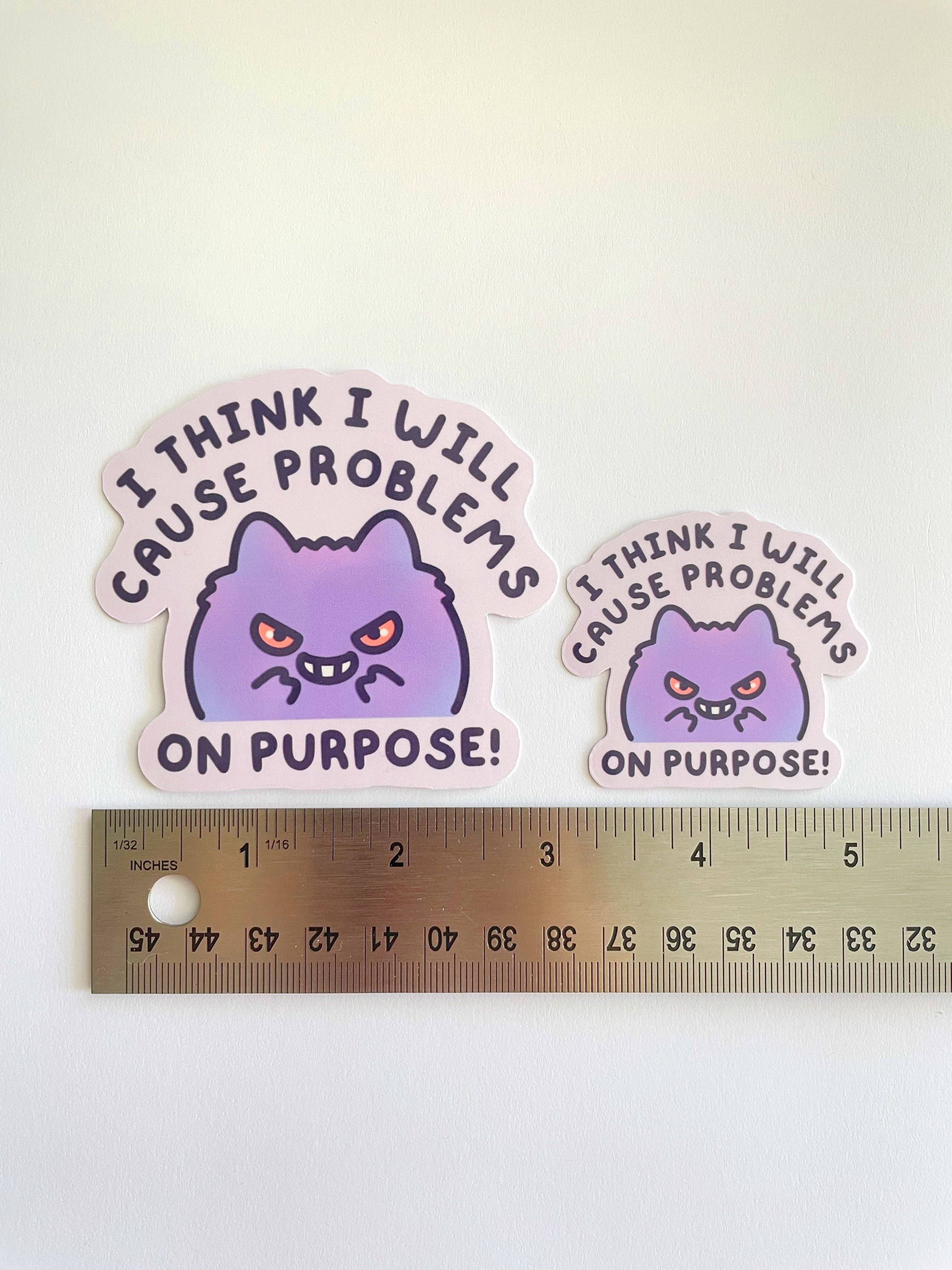 Gelly Roise - Wholesale Sticker - Smol Gengar Waterproof Stickers2