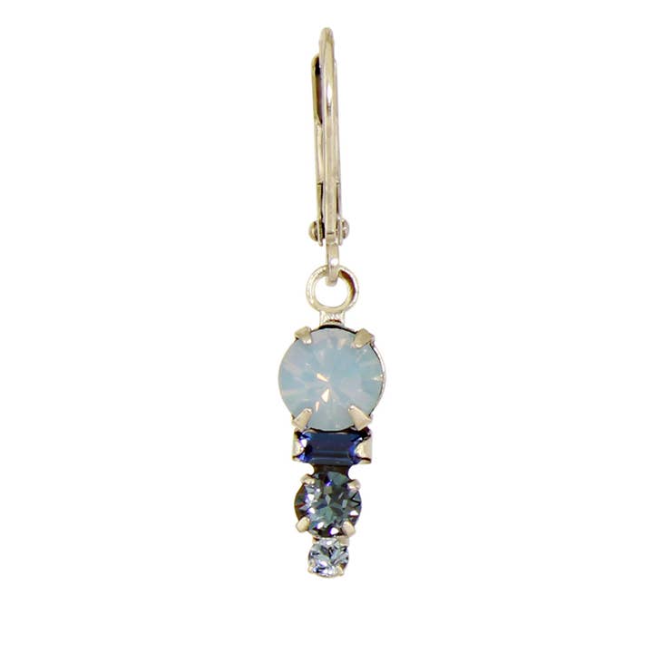 Baked Beads - Wholesale Dangle Earrings - Quadruple Crystal Earring