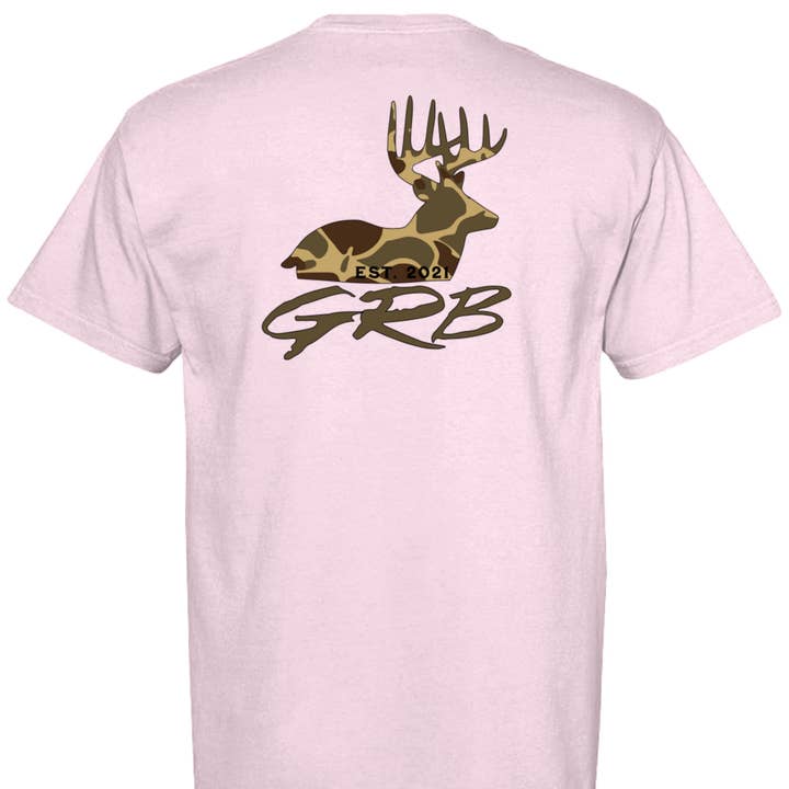 Ghost Ridge Brand - Wholesale Screen Printed T-Shirt - Men's - GR Camo Buck T-Shirt11