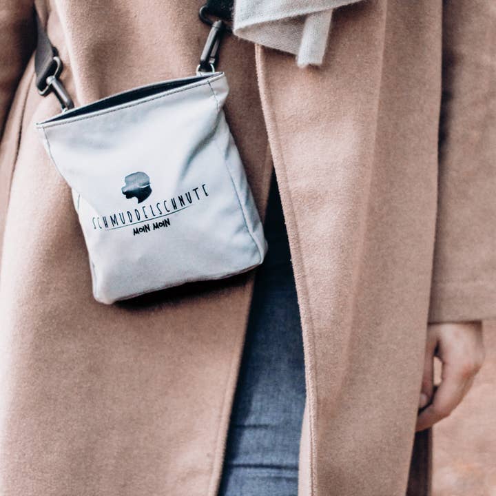 Schmuddelschnute - Vente Sac à friandises – chien - Sac à friandises gris4