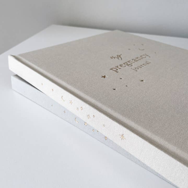 Blush And Gold - Wholesale Journal/Diary - Maternity - Pregnancy Journal (Pearl) - keepsake parents to be journal