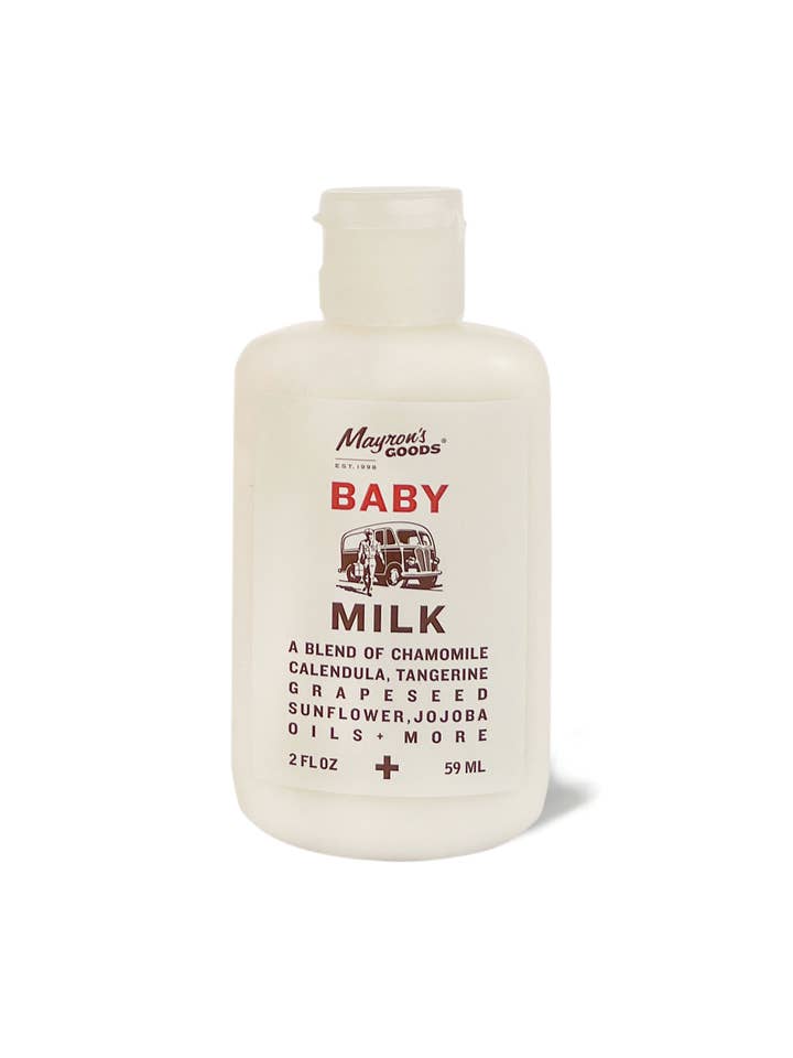 2 oz Baby Hydrating Body Milk for wholesale by Mayron's Goods + Supply