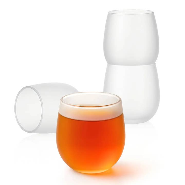 Juego de vasos de té japoneses, 4 piezas, 200 ml, mate para venta al por mayor de good wei