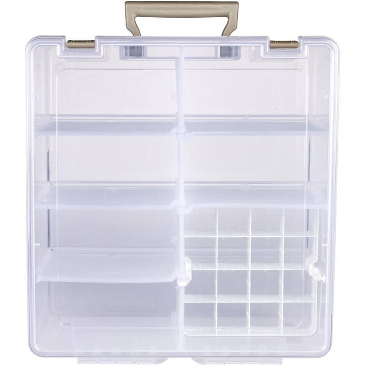 Pixiss - Wholesale Drawer Organizer - ArtBin Super Satchel Double Deep W/Accessory Tray