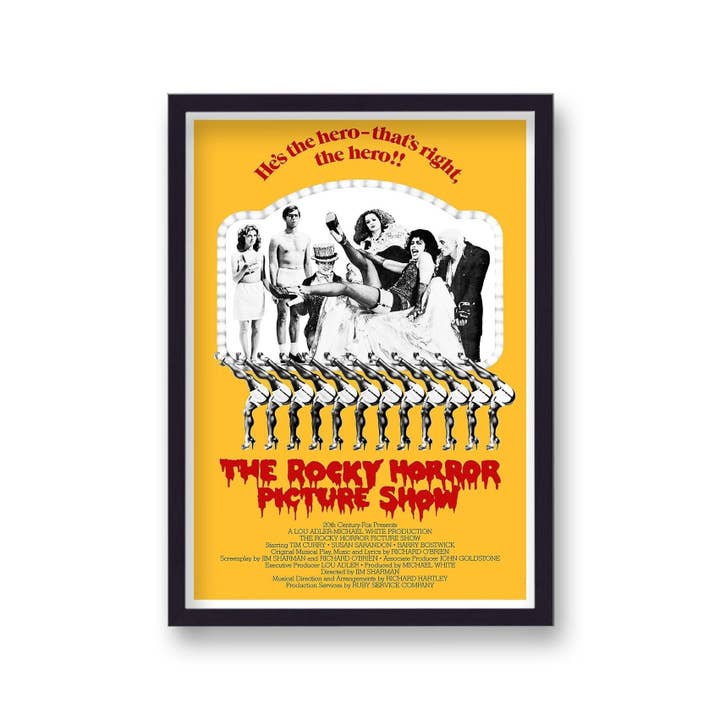 Gallery Print and Art - Wholesale Poster - The Rocky Horror Picture Show Vintage Movie Poster