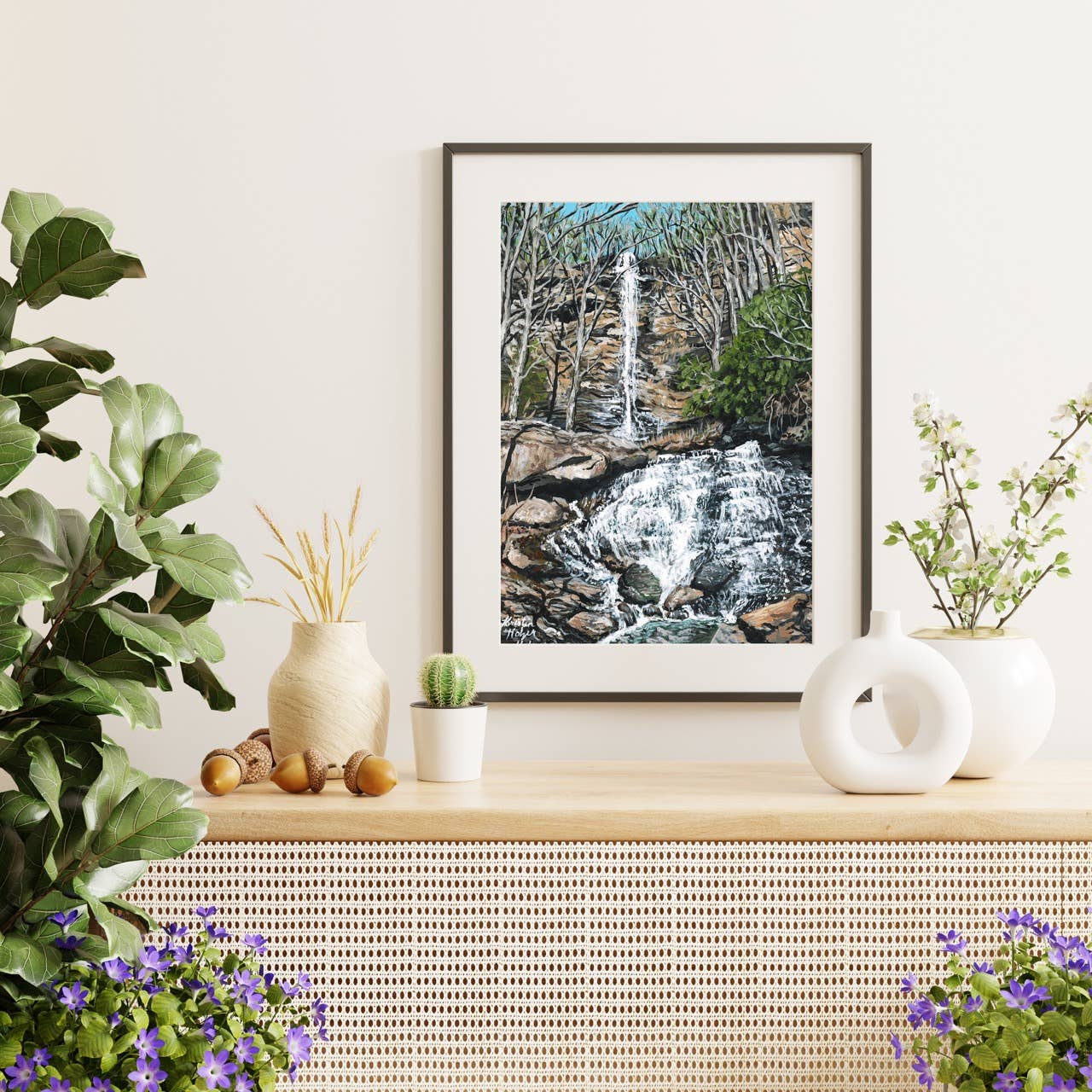 Kristin Holzer Art - Wholesale Art Print - Jones Gap State Park Fine Art Print4