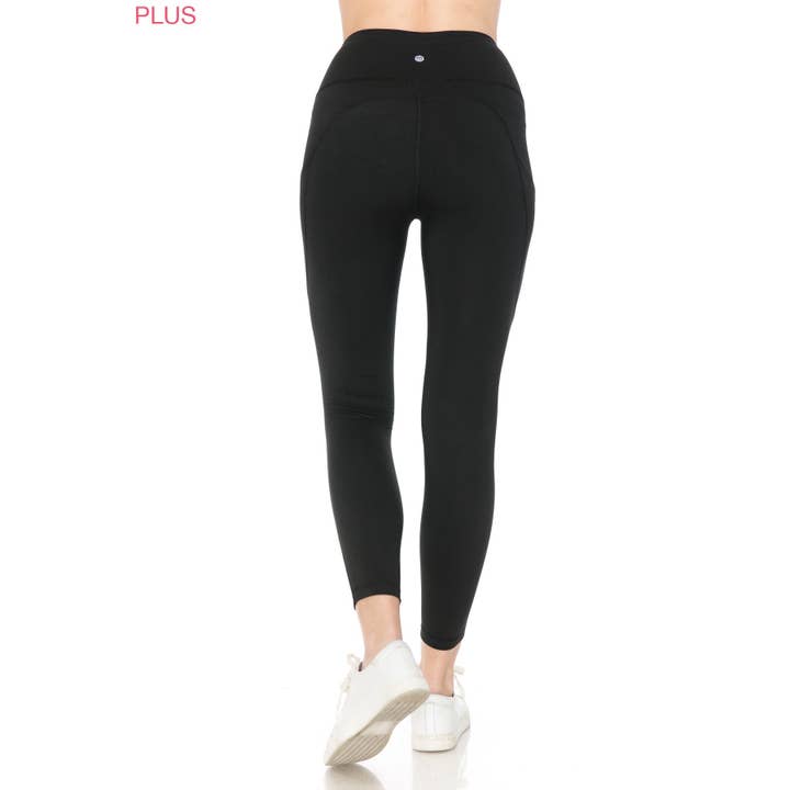 Leggings Depot - Wholesale Athletic/Lounge Leggings - Women's - Plus Size Premium Activewear 7/8 Length Leggings2