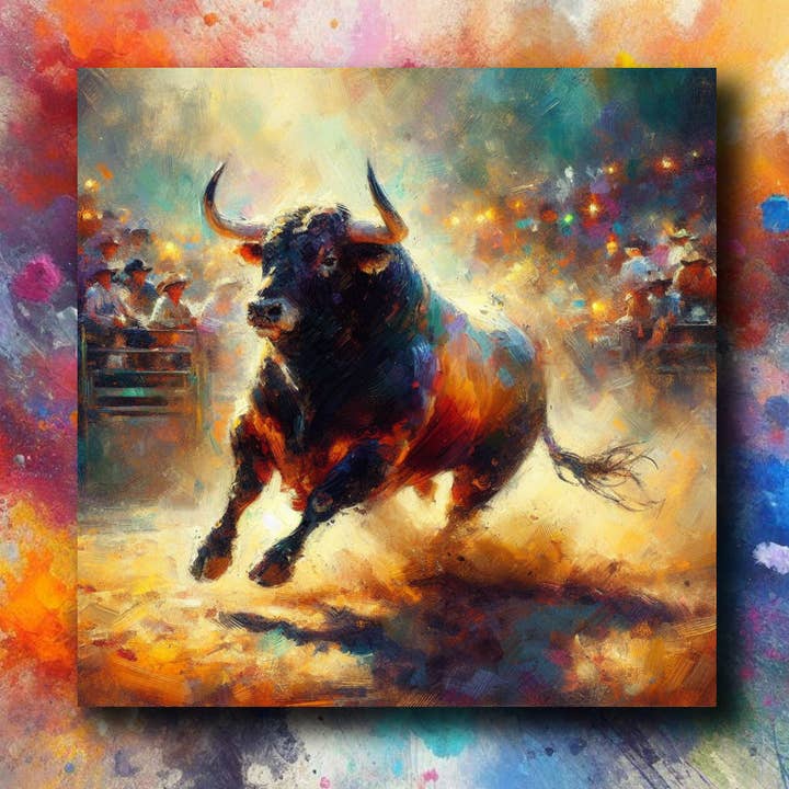 Magnete per frigorifero Bull 55x55mm per la vendita all'ingrosso da parte di frostedgrey