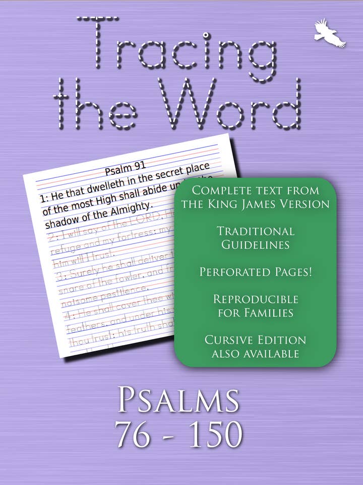 Tracing the Word: Psalms 76-150 (Manuscript) for wholesale by The 4031 Family