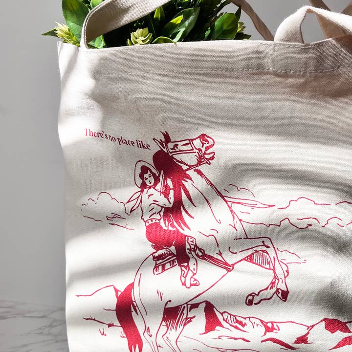 Não Há Lugar Como Montana Canvas Tote por atacado de H.B. Elliot