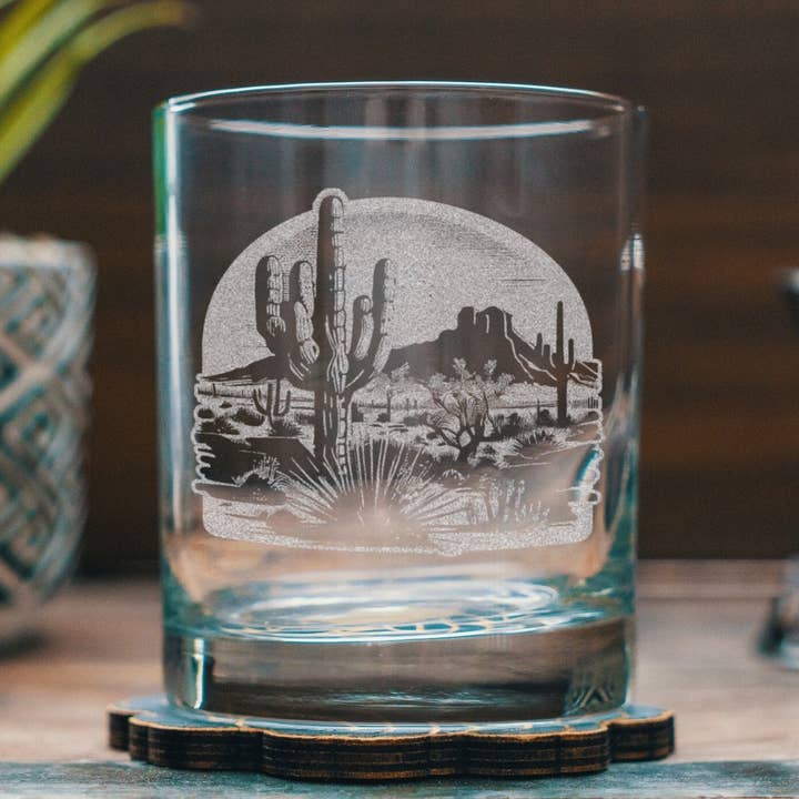 Saguaro Brille mit Kaktusmotiv für den Großhandel von Benoit's Design Co.