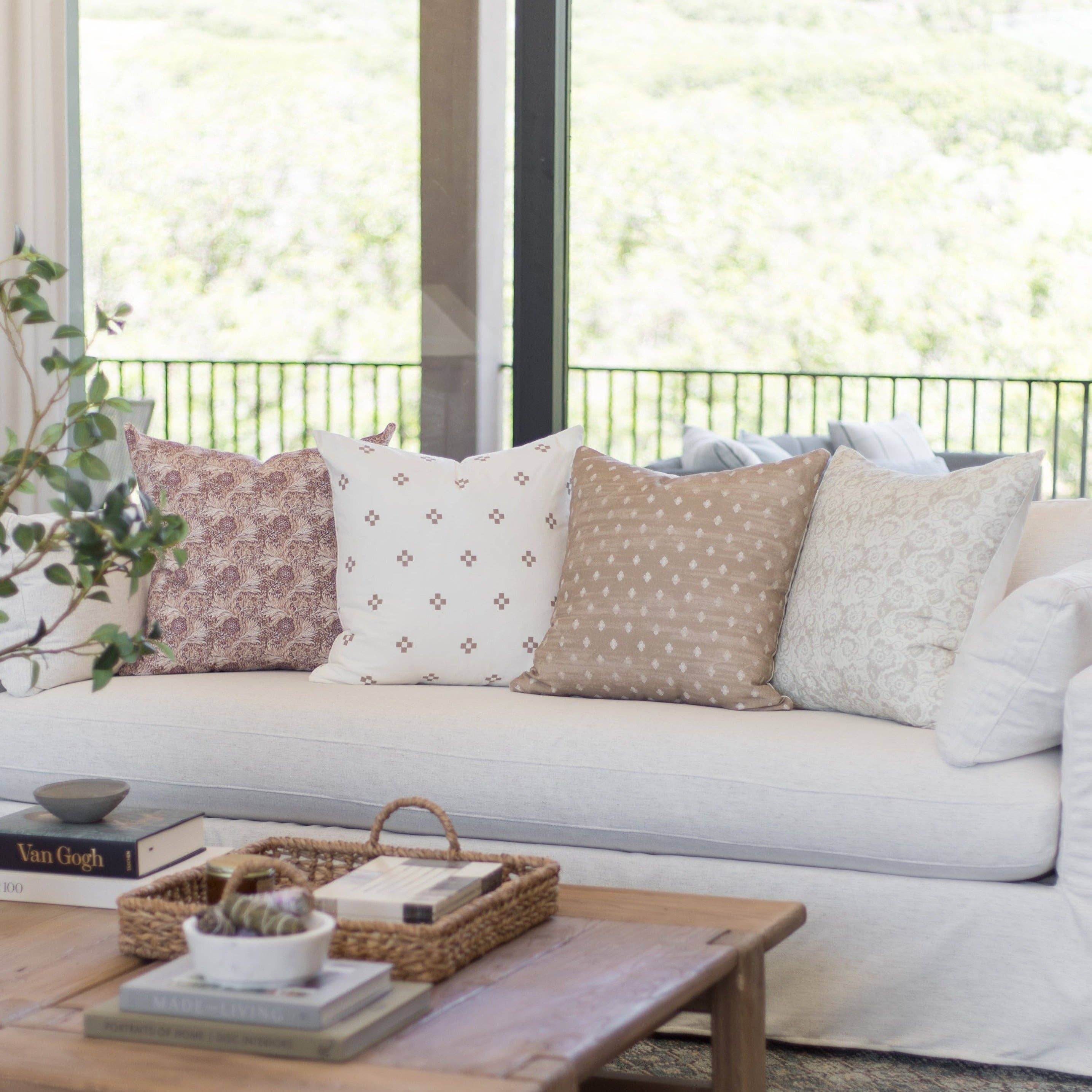 Woven Nook - Wholesale Throw Pillow Cover - Dover - 4 pack | 18x18" | 22x22"2