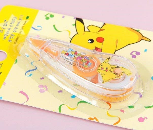 K-Wonderland - Wholesale Tape - Pokémon Happy Party Correction Tape3