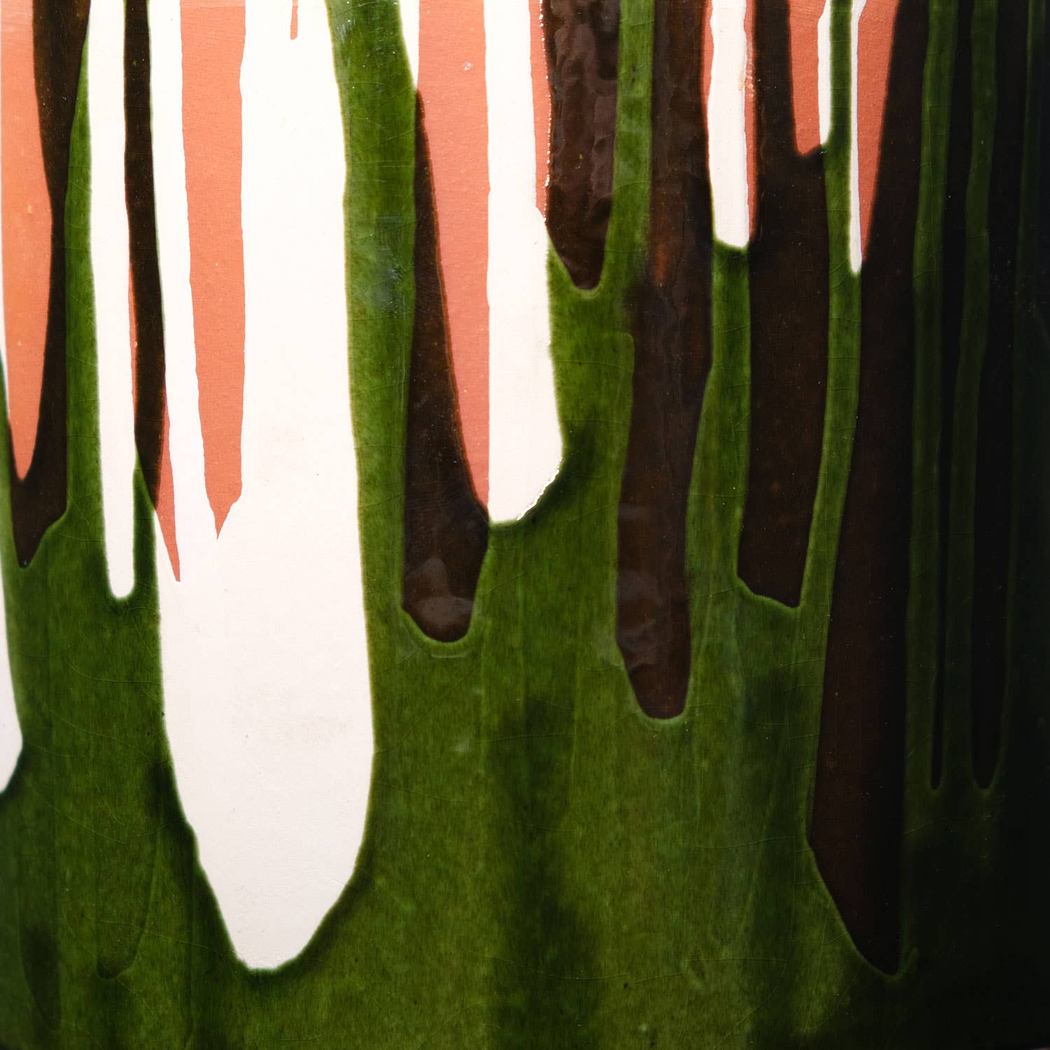 Casa Atlântica - Wholesale Plant Pot - Clay pot with white slip and green glaze11