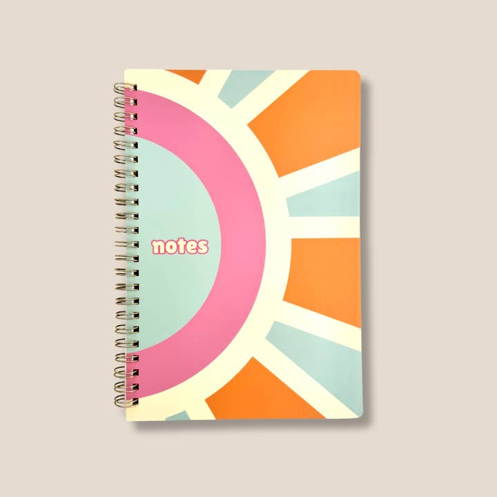 Sunny | Spiral Notebook | Journal for wholesale by Pretty Pages
