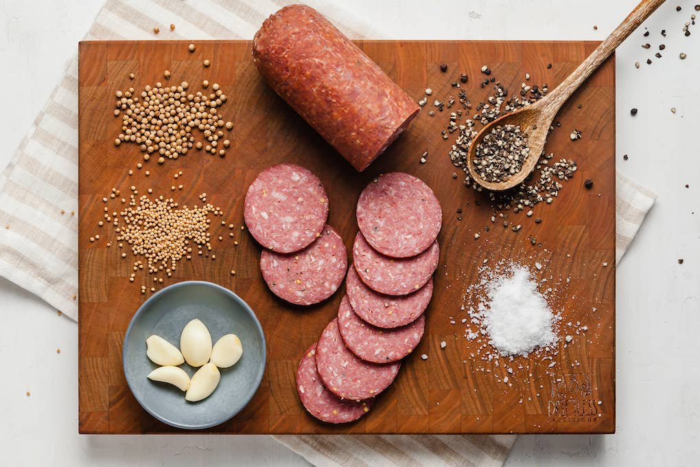 Driftless Provisions - Wholesale Sausage - Summer Sausage - 6oz1