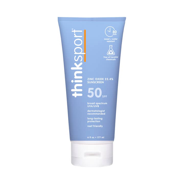 Think - Wholesale Sunscreen - Think Sport SPF 50 Sunscreen (6oz * Family Size)