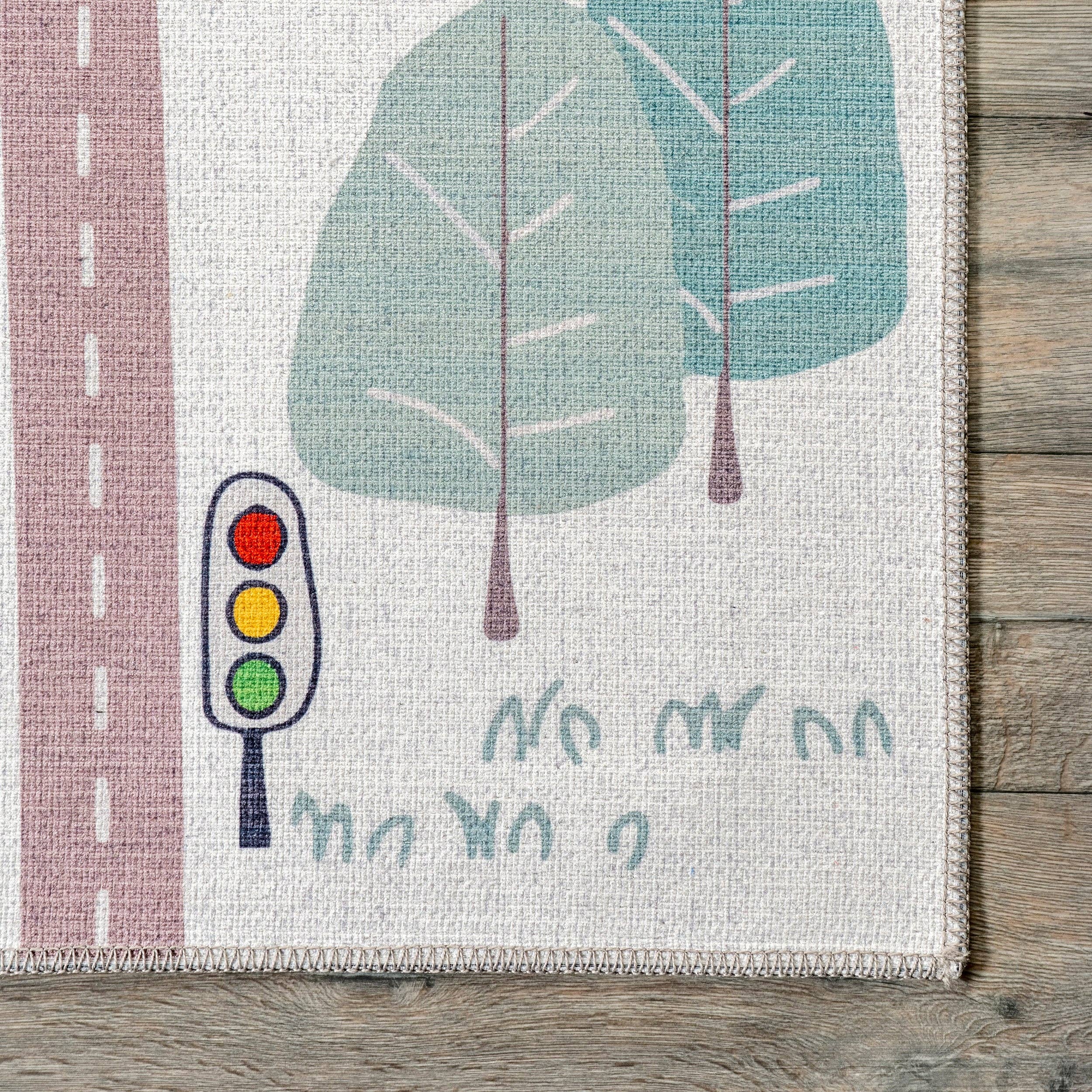 nuLOOM - Wholesale Area Rug - Kids & Baby - Chalea Kids Town Machine Washable Area Rug3