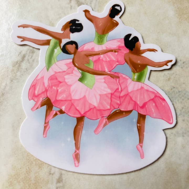 Denali & Co. - Wholesale Sticker - Notenkraker Wals van de Bloemen Sticker, 7,4 cm x 7,6 cm9