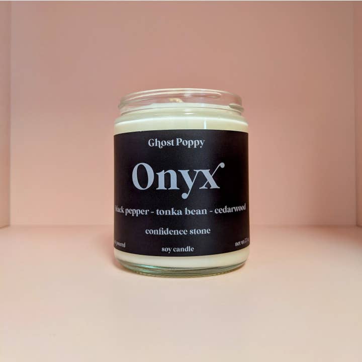 Vela Onyx para venta al por mayor de Ghost Poppy