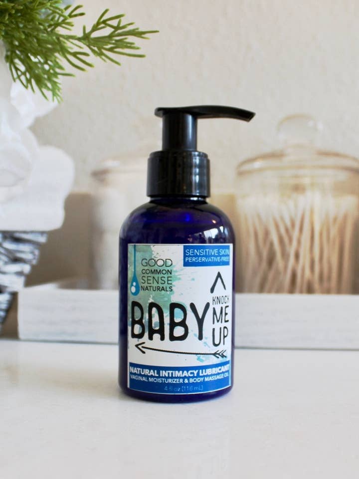 Baby Knock Me Up Personal Lubricant for wholesale by GOOD COMMON SENSE NATURALS