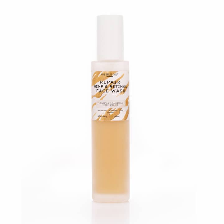 Repair Hemp & Retinol Face & Body Wash for wholesale by She Biology