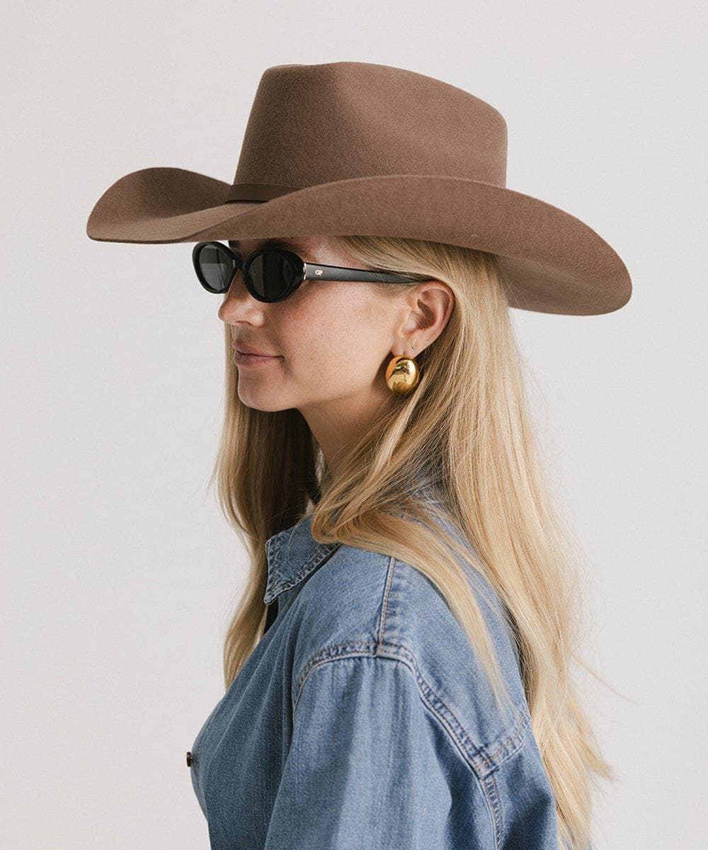 Gigi Pip - Vente Chapeau de cowboy – femme - Chapeau western Shane Brick Top9