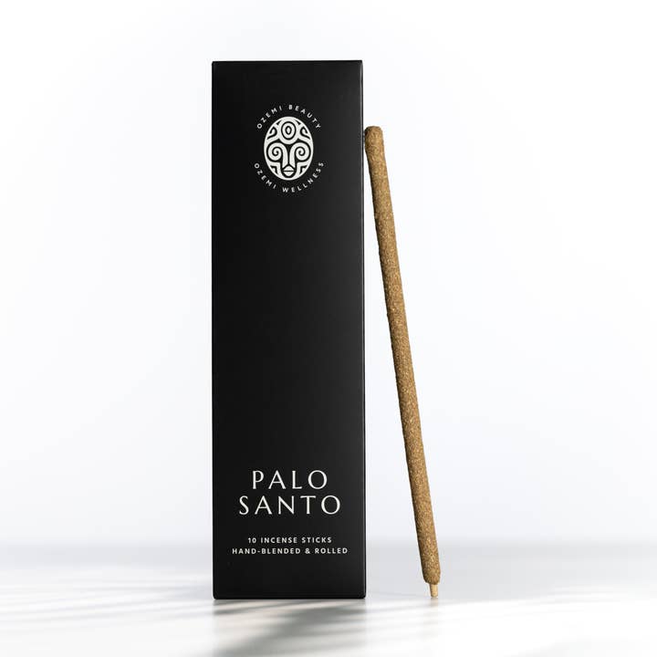 Palo Santo Hand-Blended + Rolled Incense Sticks for wholesale by Özemi Beauty