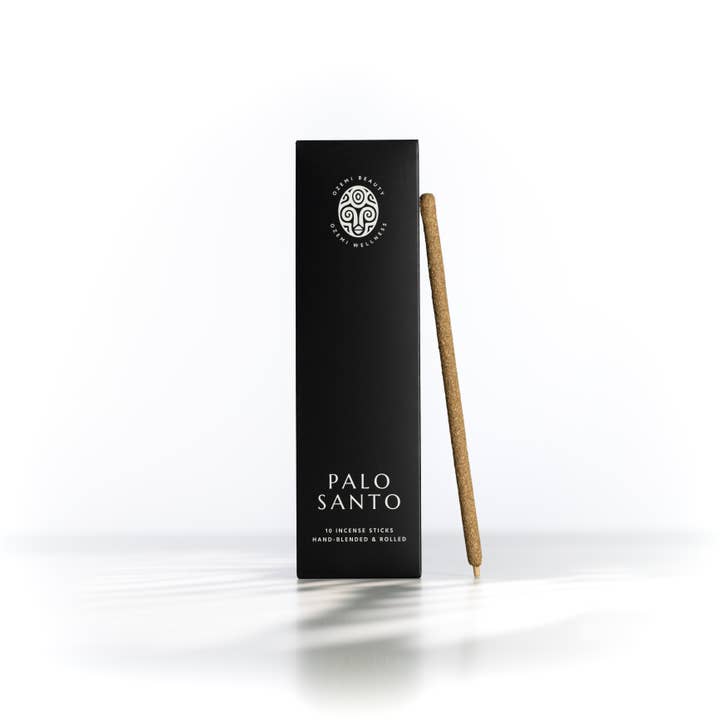 Palo Santo Hand-Blended + Rolled Incense Sticks for wholesale by Özemi Beauty