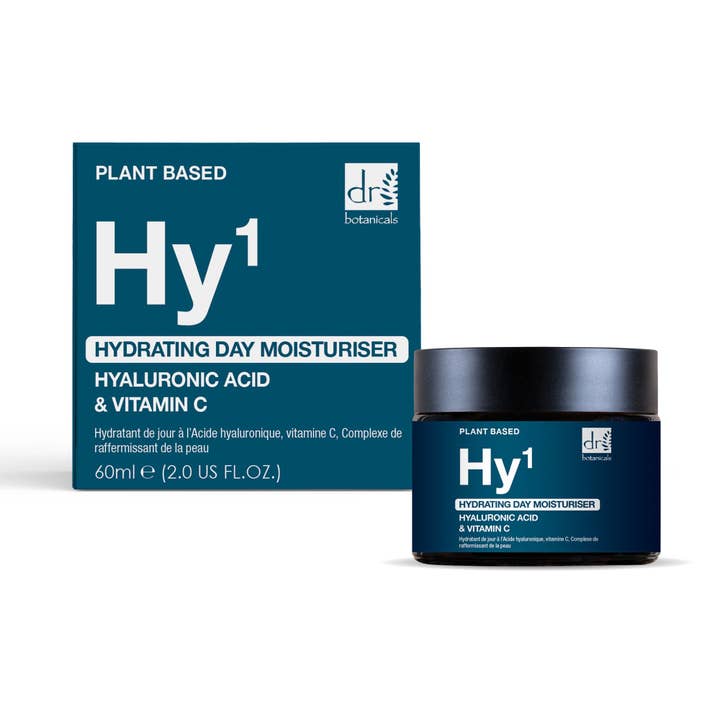 Hydrating Day Moisturiser with 1% Hyaluronic Acid & 1% Vitamin C 60ml for wholesale by Dr. Botancials | Anti-Ageing Vegan Skincare