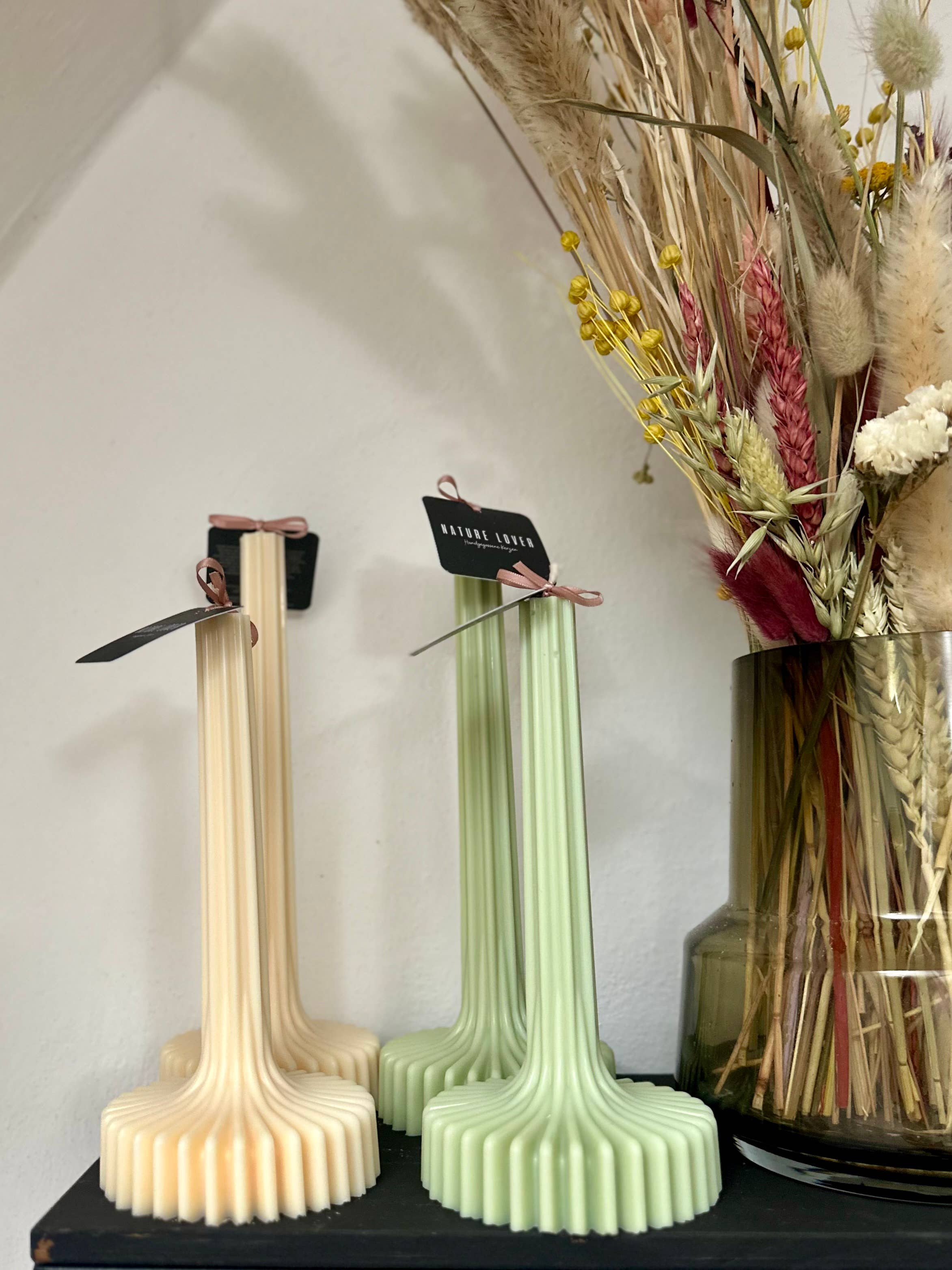 Nature Lover - Wholesale Pillar Candle - Geometric taper candle made from a blend of rapeseed and soy wax19