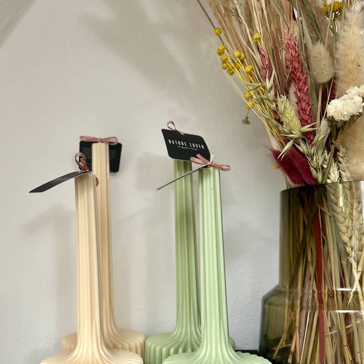 Nature Lover - Wholesale Pillar Candle - Geometric taper candle made from a blend of rapeseed and soy wax19